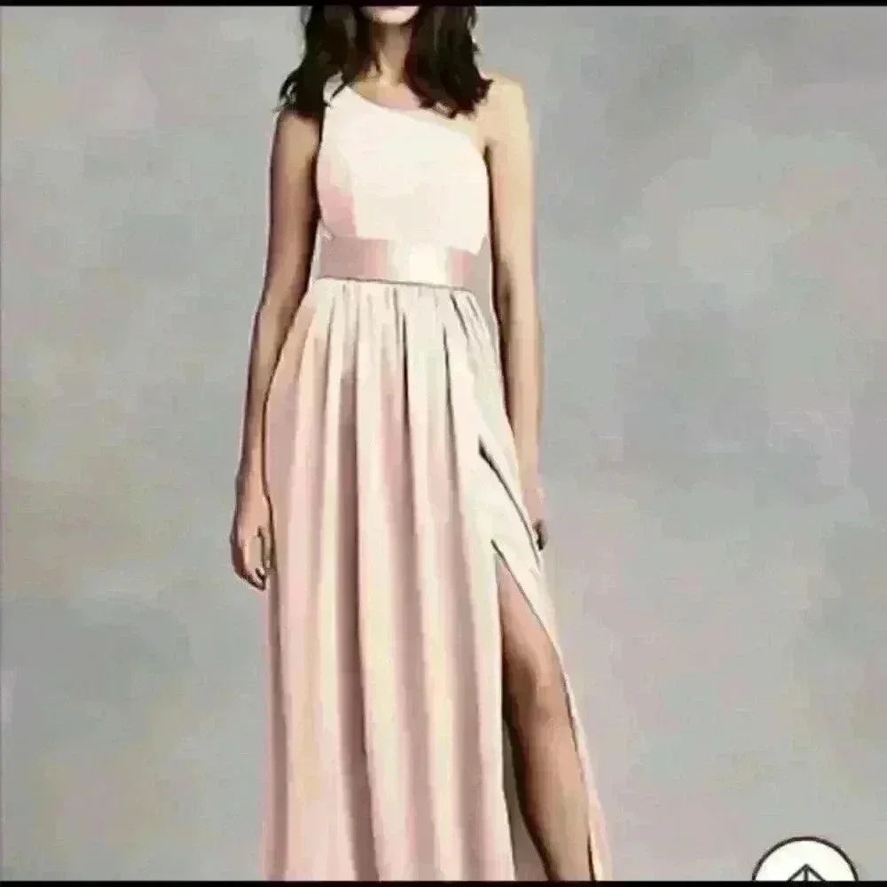 Vera Wang One Shoulder Dress - Picture 1 of 11